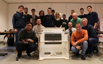 Studenten ICT en Engineering werken samen aan succesvol project Fitbox2Go