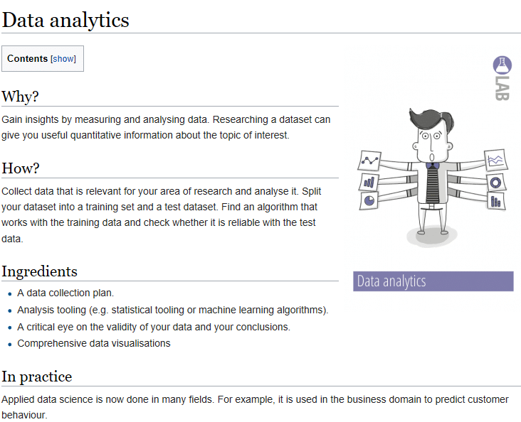 data analysis methods examples