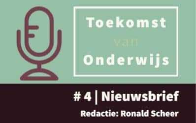 #4 Toekomst van Onderwijs Nieuwsbrief