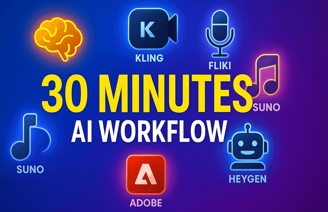 Professionele lesvideos maken in 30 minuten: mijn AI-workflow